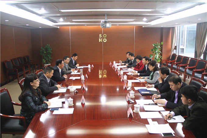 國(guó)家開發(fā)銀行江蘇省分行行長(zhǎng)到訪集團(tuán)